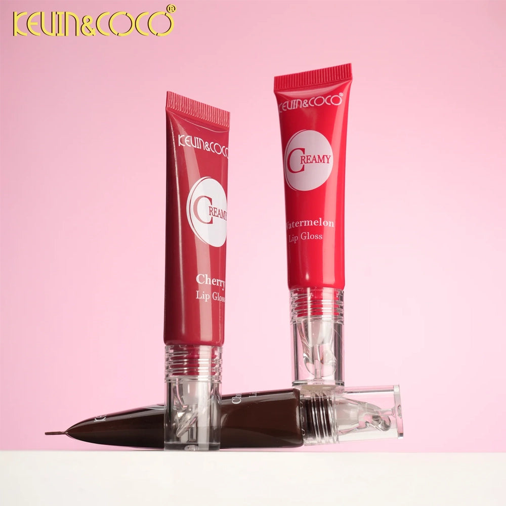 Kevin&Coco - Satin Kiss Creamy Lip Gloss | 24-Piece Set