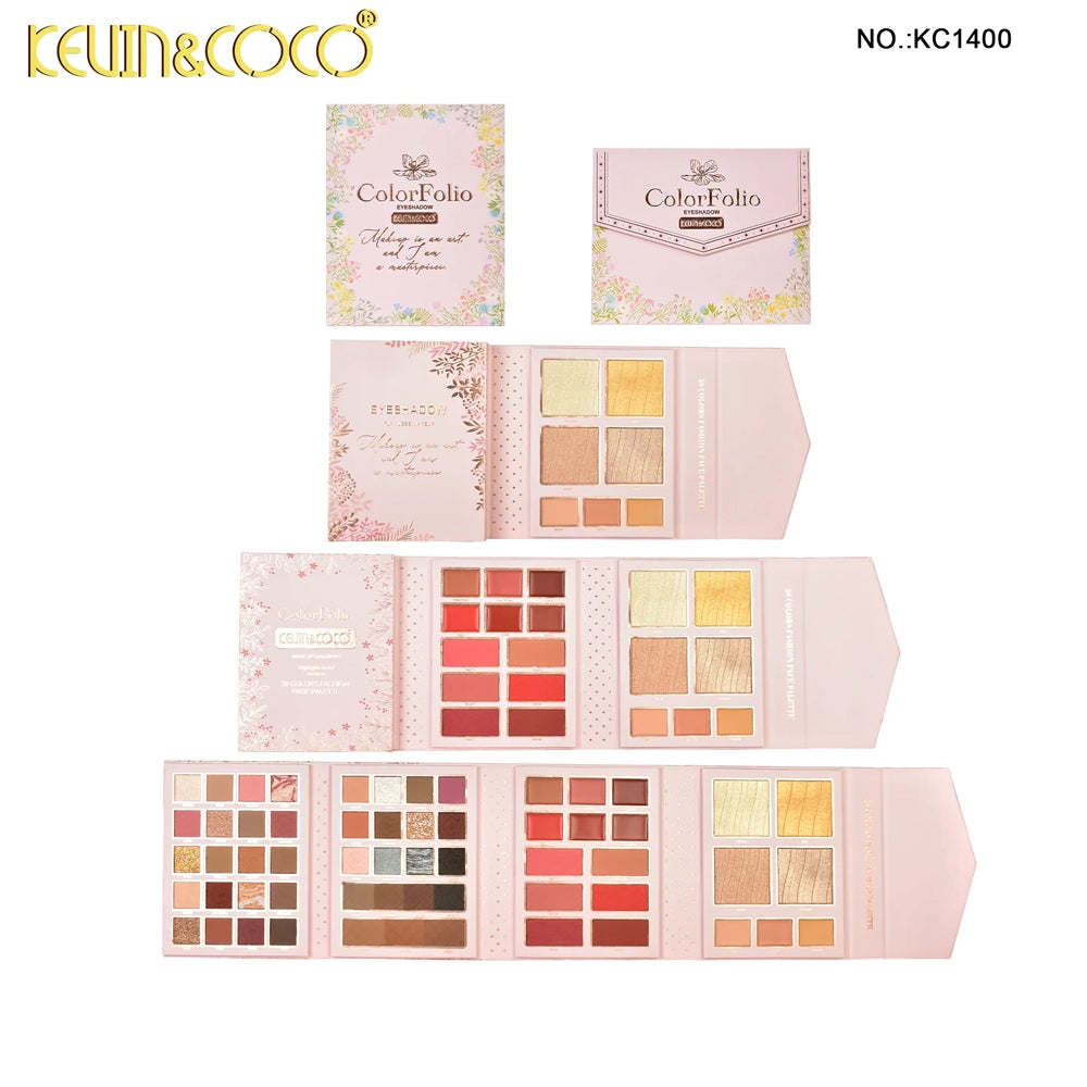 Kevin & Coco - Color Folio 58 Color Face Palette