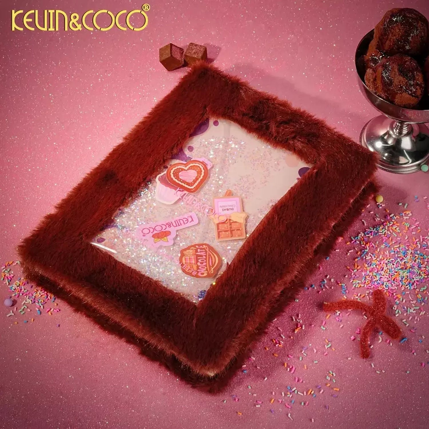 Kevin & Coco - Chocolate Fuzzy Eyeshadow Palette