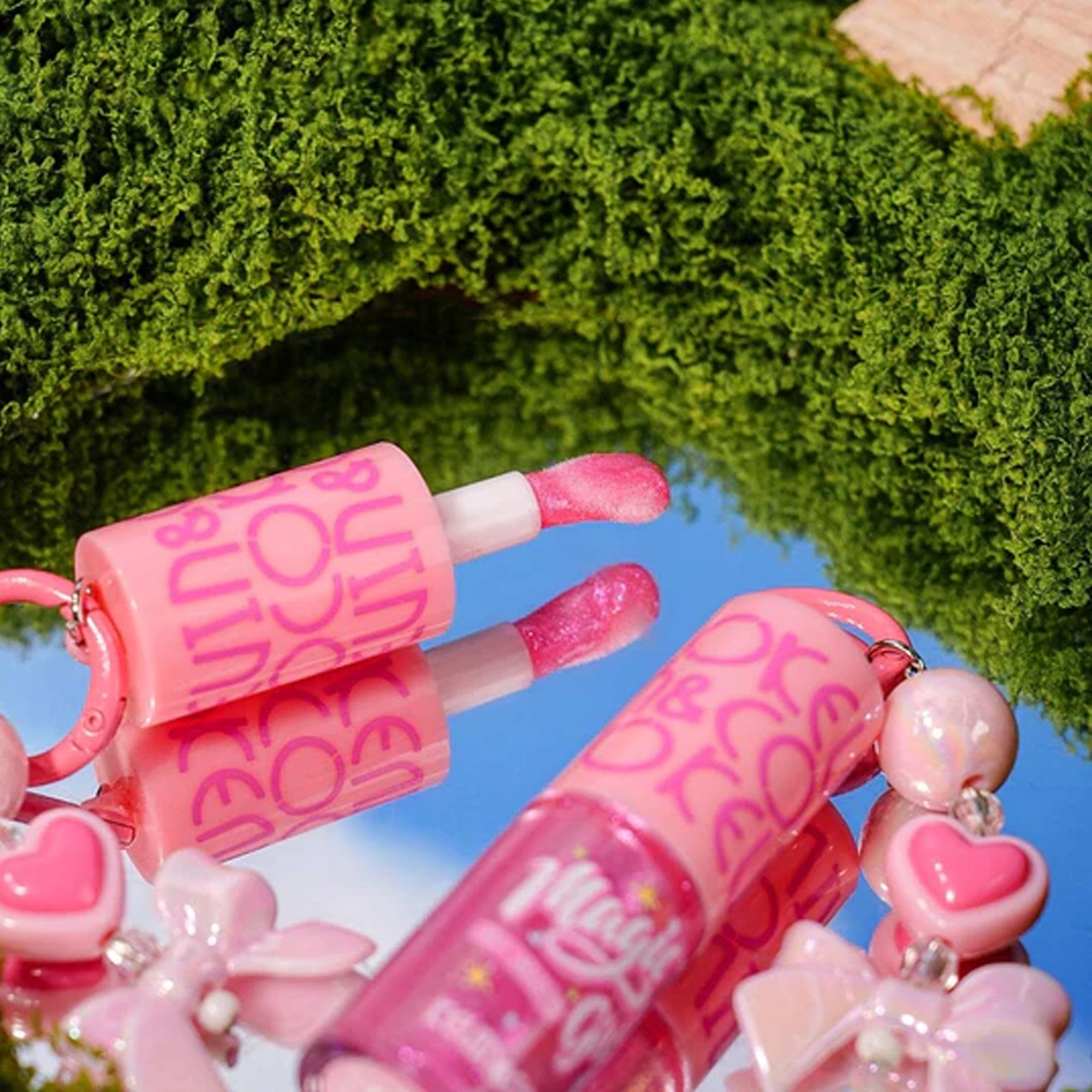 Kevin & Coco - "Magic Girl" Keychain Lip Gloss Set - 24pcs