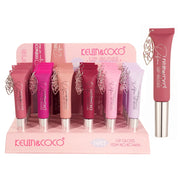 Kevin & Coco - "Define" Lip Gloss Display Set – 24pc High-Shine Hydrating Gloss