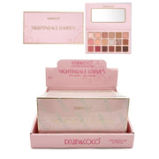 Kevin & Coco - "Nightingale Garden" 18-Color Eyeshadow Palette Set (Pack of 6)