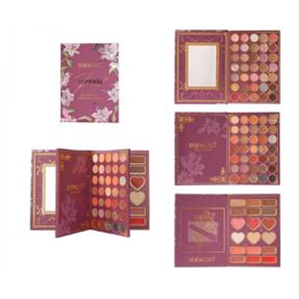 Kevin & Coco - Pink Flowers Eyeshadow Palette (6PC Display Set)