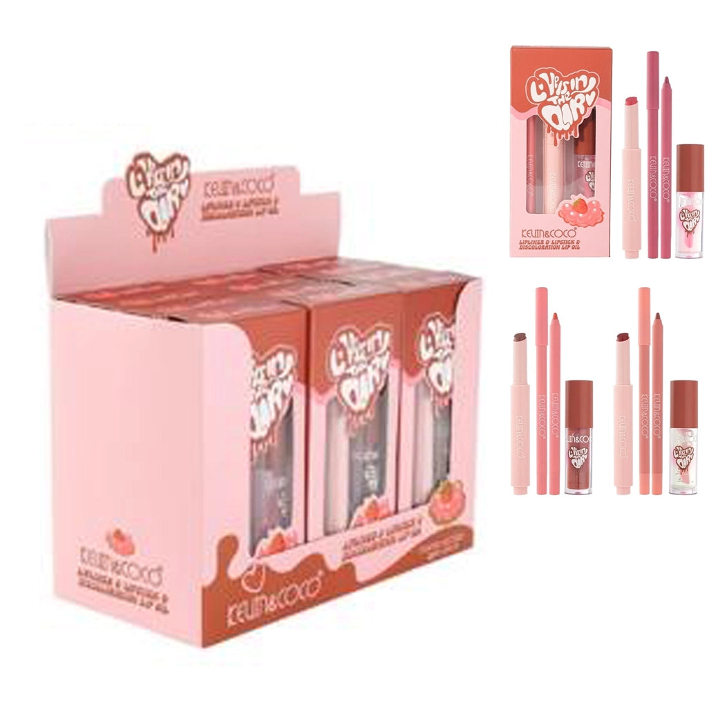 Kevin & Coco - Lips-Love Is In The Air Lip Kit