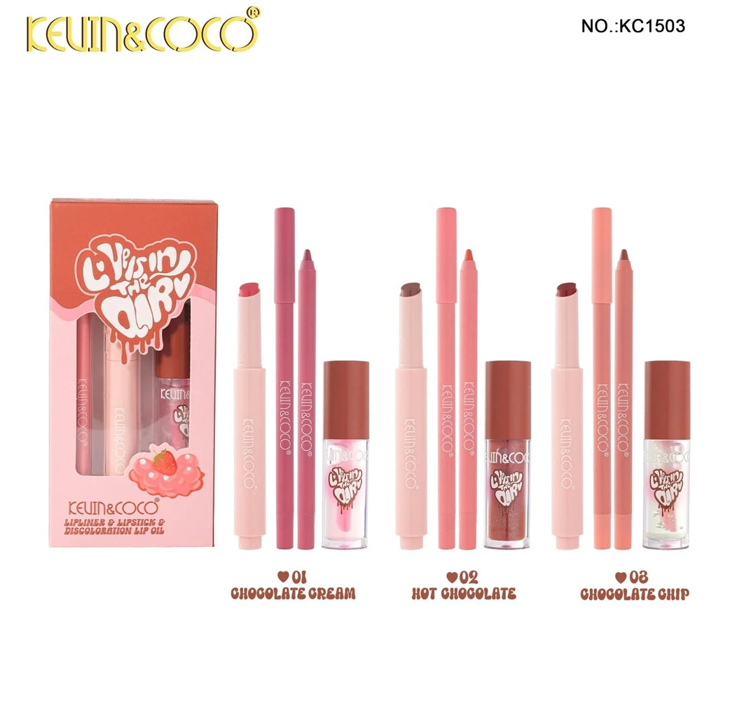 Kevin & Coco - Lips-Love Is In The Air Lip Kit