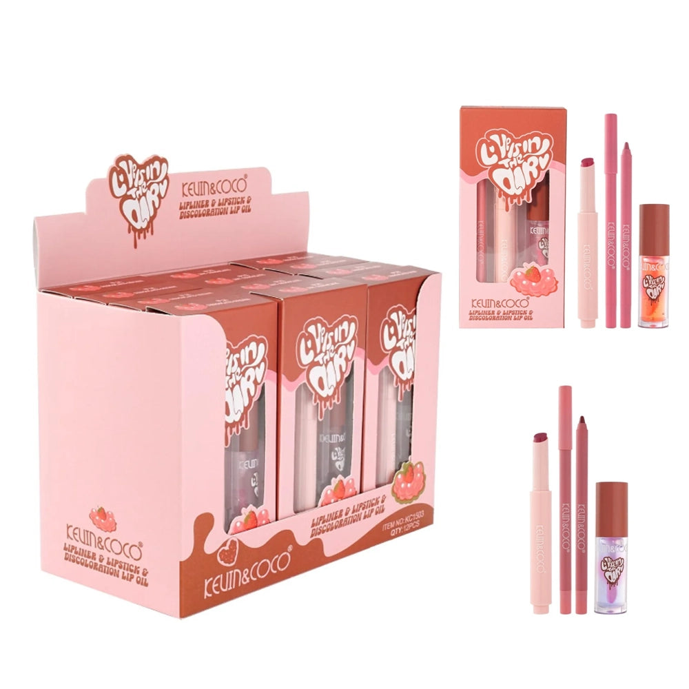 Kevin & Coco - Lips-Love Is In The Air Lip Kit B
