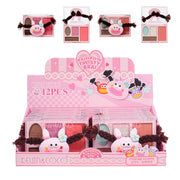 Kevin & Coco - Rainbow Twisty Braid Eyeshadow & Blush Palette Set - Pink