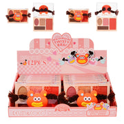 Kevin & Coco - Rainbow Twisty Braid Eyeshadow & Blush Palette Set - Orange