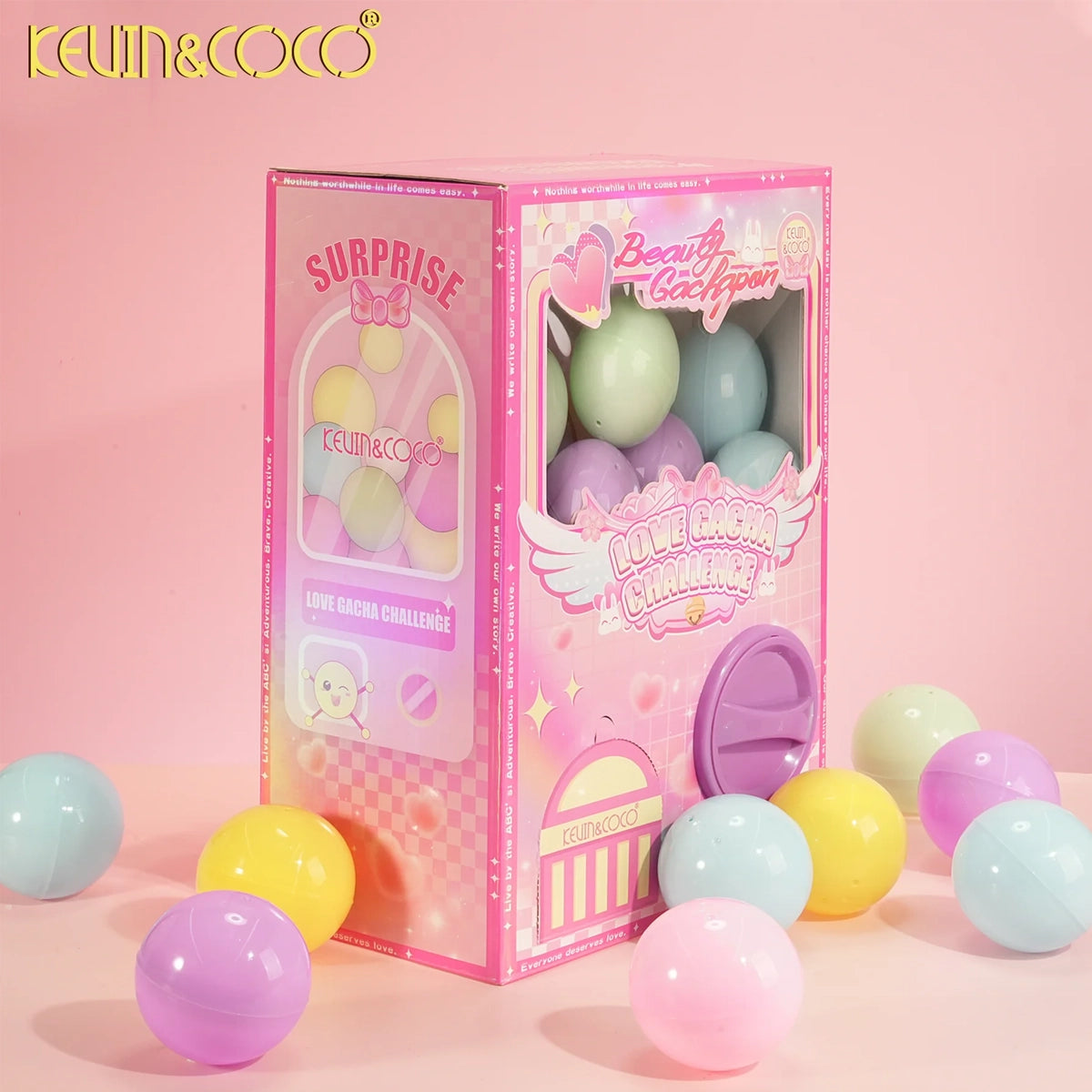 Kevin & Coco - Heartbeat Gacha PK Contest Makeup Gacha Set