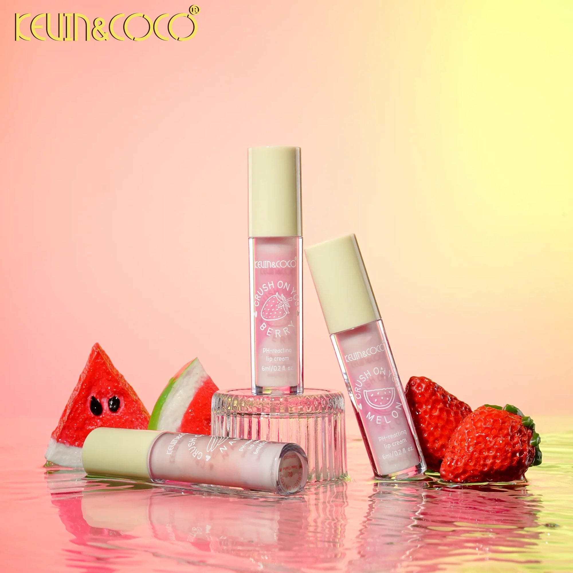 Kevin & Coco - In Love with Matcha Lip Gloss 24pcs