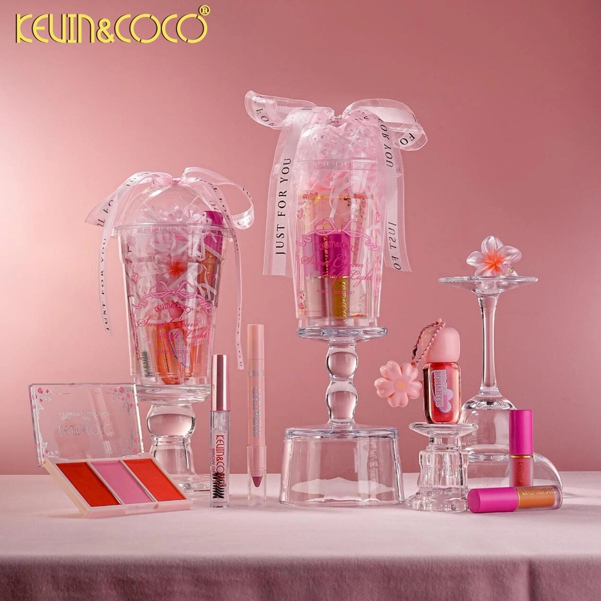 Kevin & Coco - Sweet Cream Soft Light Makeup Bucket Set 6pk