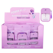 Kevin & Coco Lavender Power Mist Hand Sanitizer Spray (38ml) | Disinfection, Antibacterial & Moisturizing Pocket Mist with Keychain Clip (24pcs)