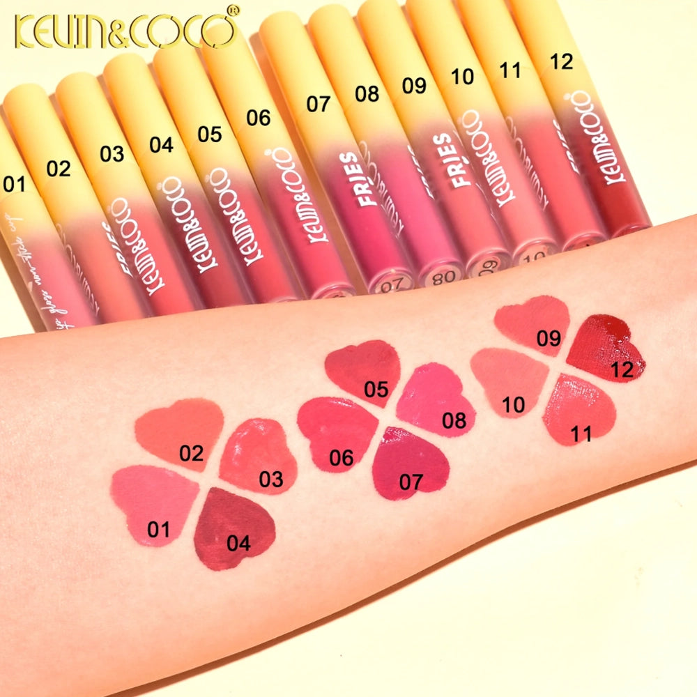 Kevin&Coco - Fries & Chips Lip Gloss 4pc Set