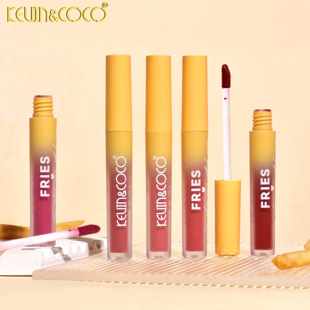Kevin&Coco - Fries & Chips Lip Gloss 4pc Set