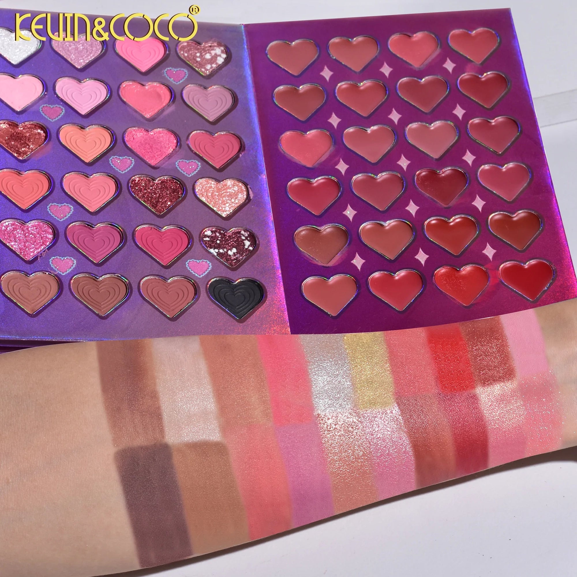 5-in-1 Starlight Beauty Book | 67 Color All-in-One Makeup Palette (3pcs)