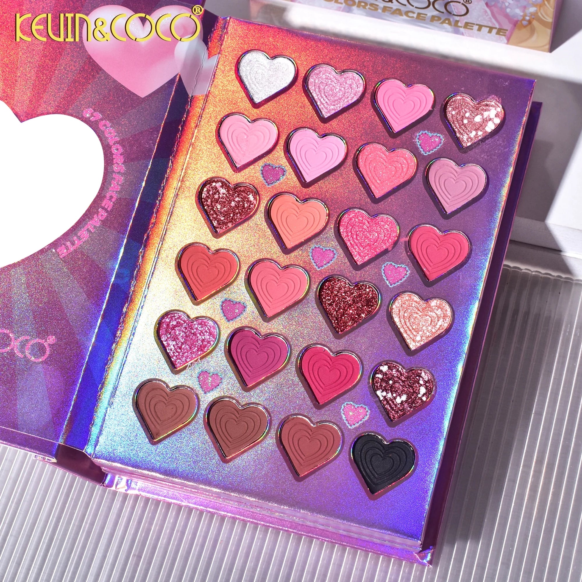 5-in-1 Starlight Beauty Book | 67 Color All-in-One Makeup Palette (3pcs)
