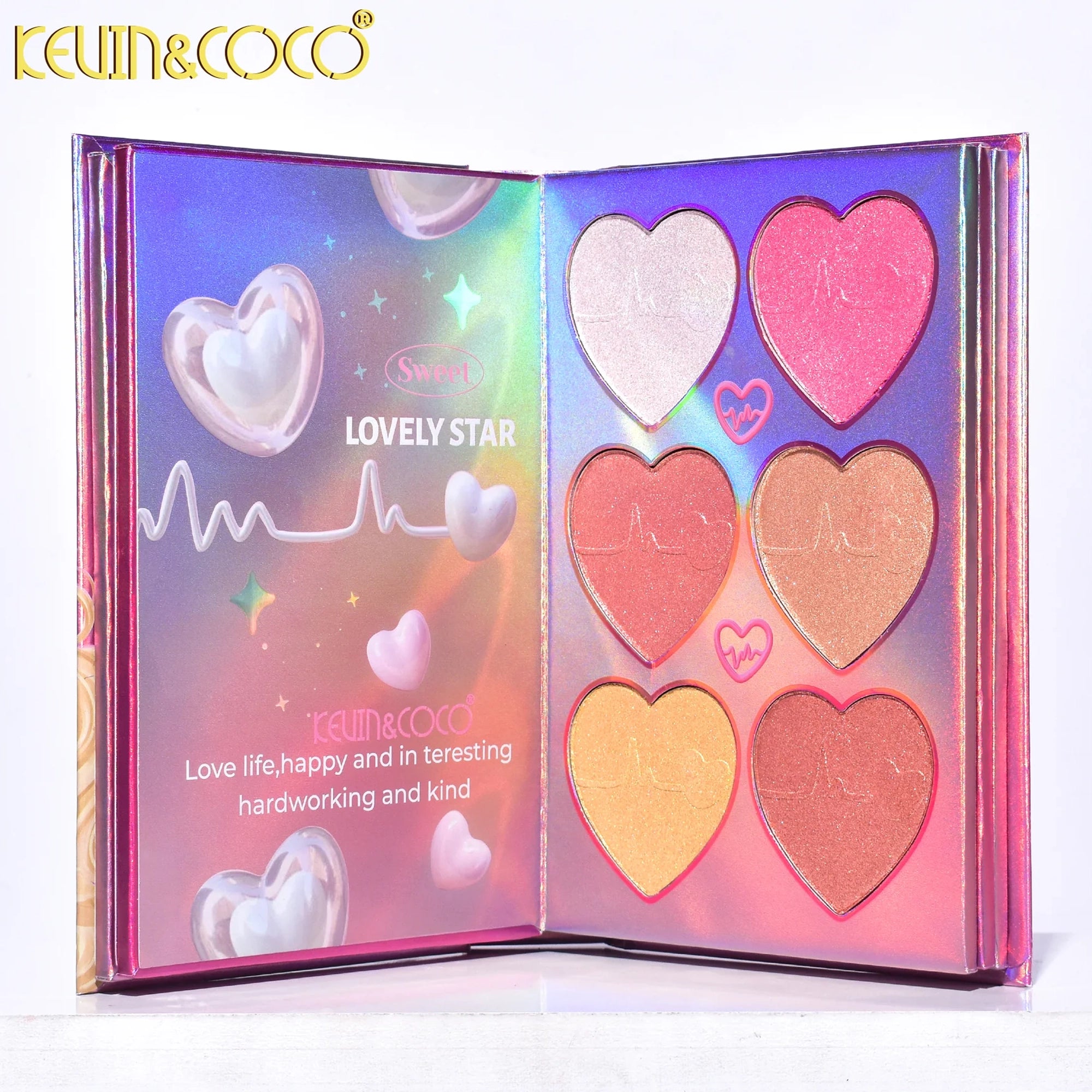 5-in-1 Starlight Beauty Book | 67 Color All-in-One Makeup Palette (3pcs)