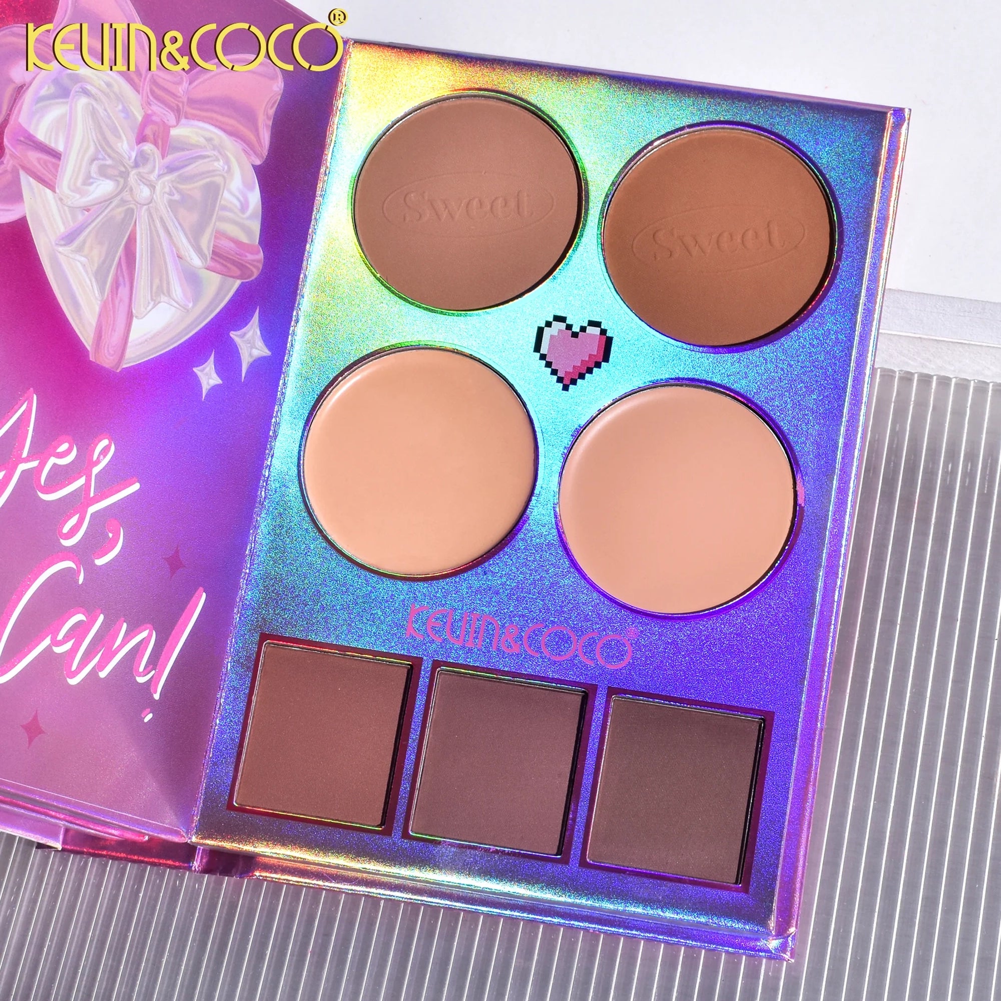 5-in-1 Starlight Beauty Book | 67 Color All-in-One Makeup Palette (3pcs)