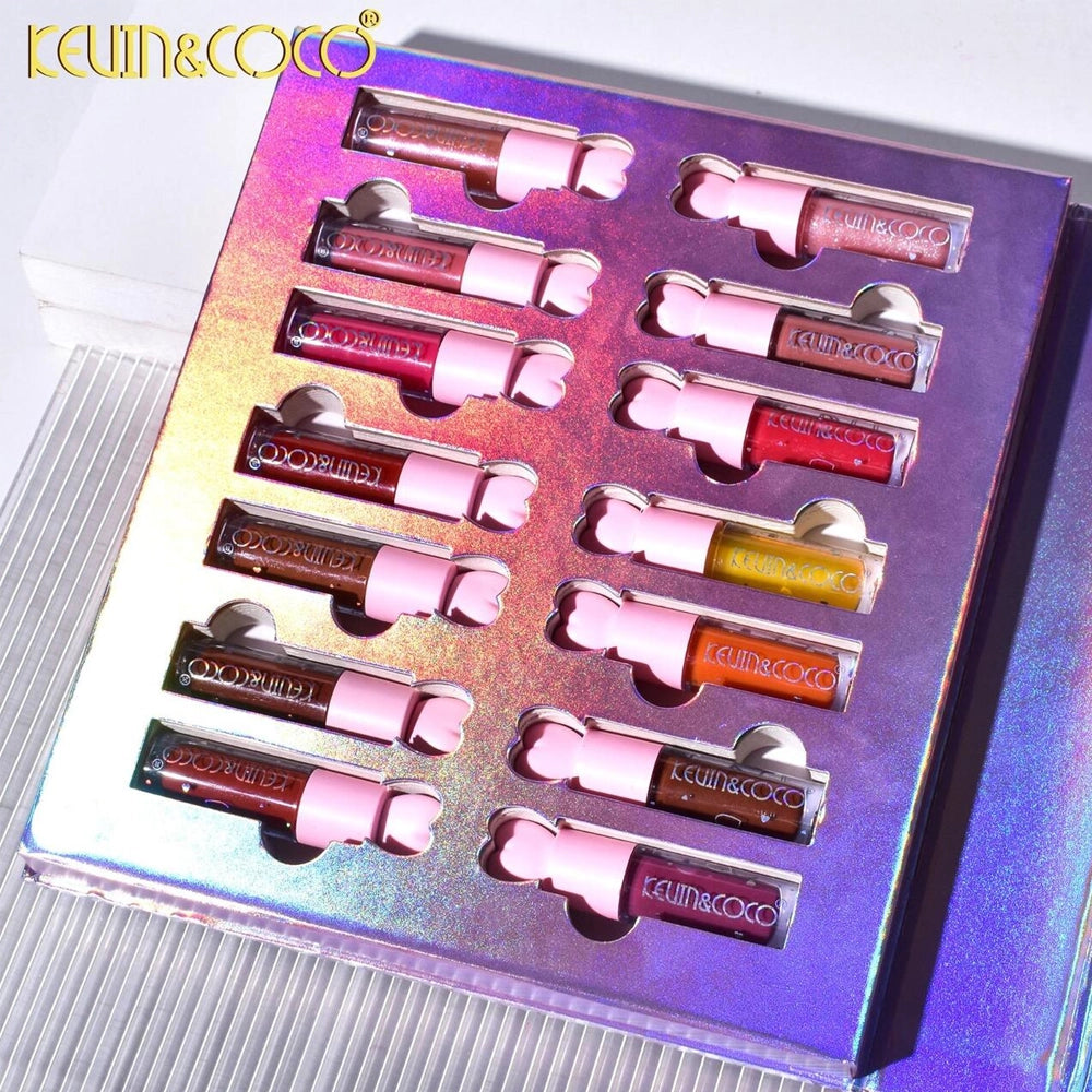 Kevin&Coco - 28-Colors Lip Gloss Makeup Set
