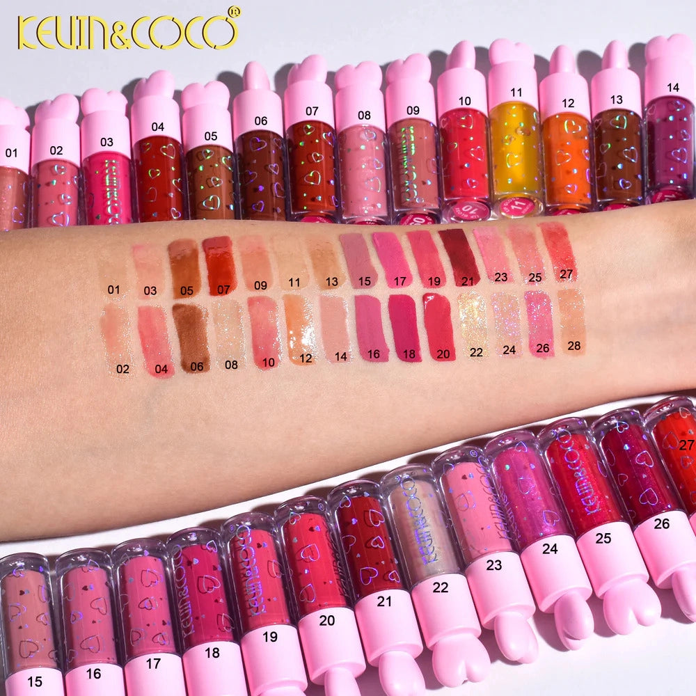 Kevin&Coco - 28-Colors Lip Gloss Makeup Set