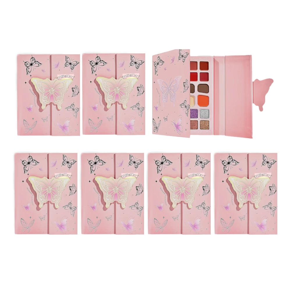 Kevin & Coco - 94- Color Glowy Butterfly Makeup Book Pack