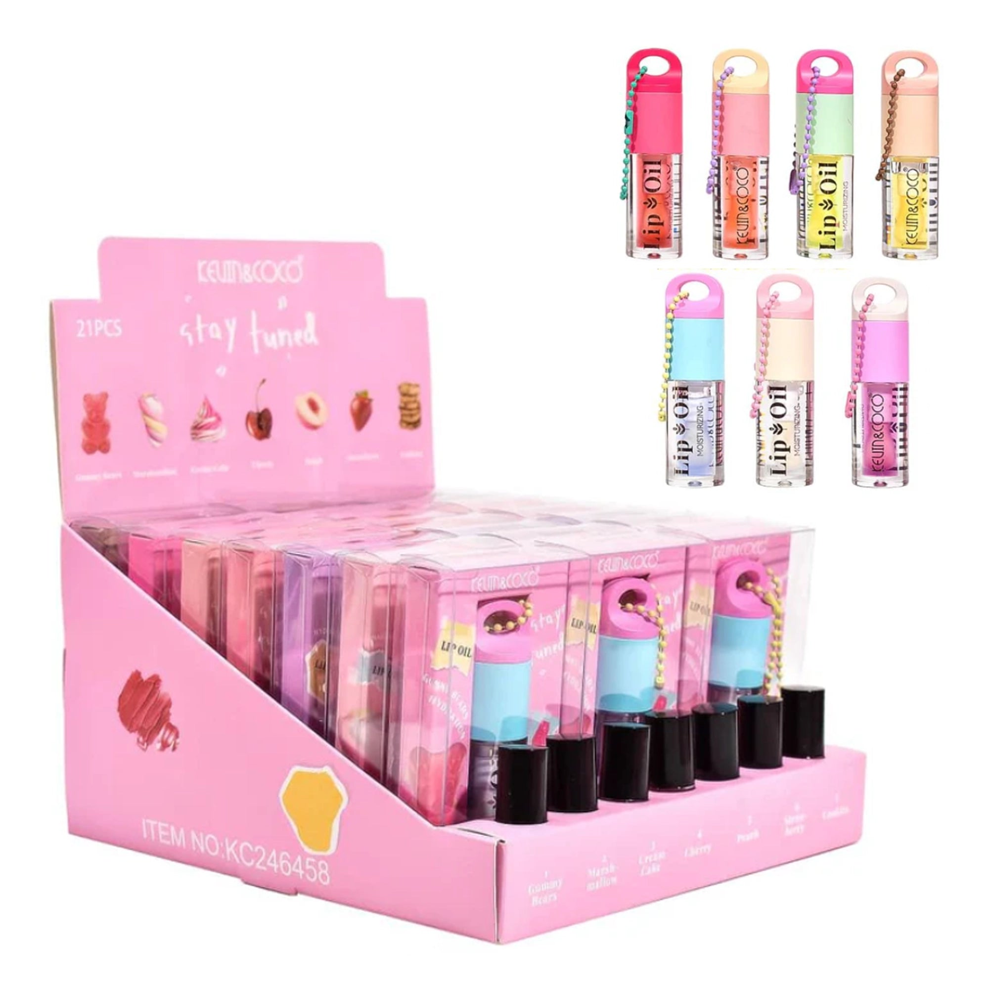 Kevin&Coco - Tuned Lip Oil with Key Chain