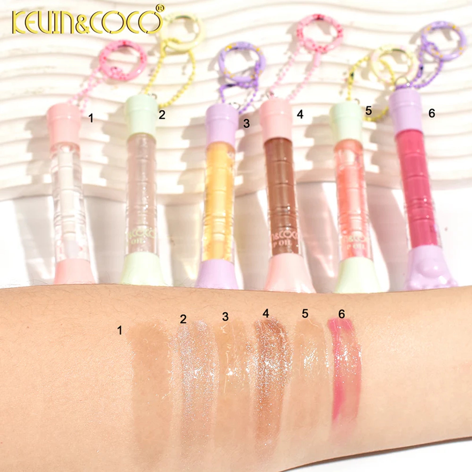 Kevin&Coco - Paw Keychain Lip Oil