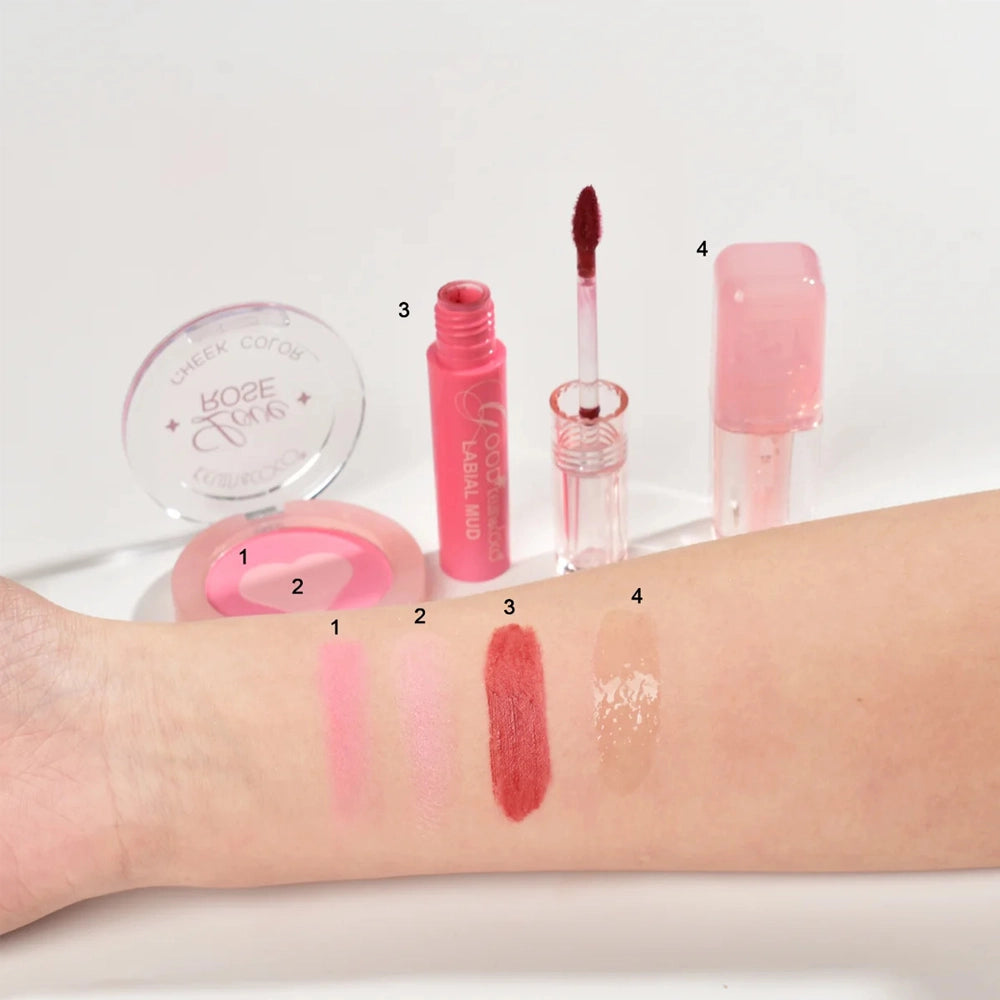 Kevin&Coco - Mousse Kiss Lip & Cheek 3pc Bag Kit