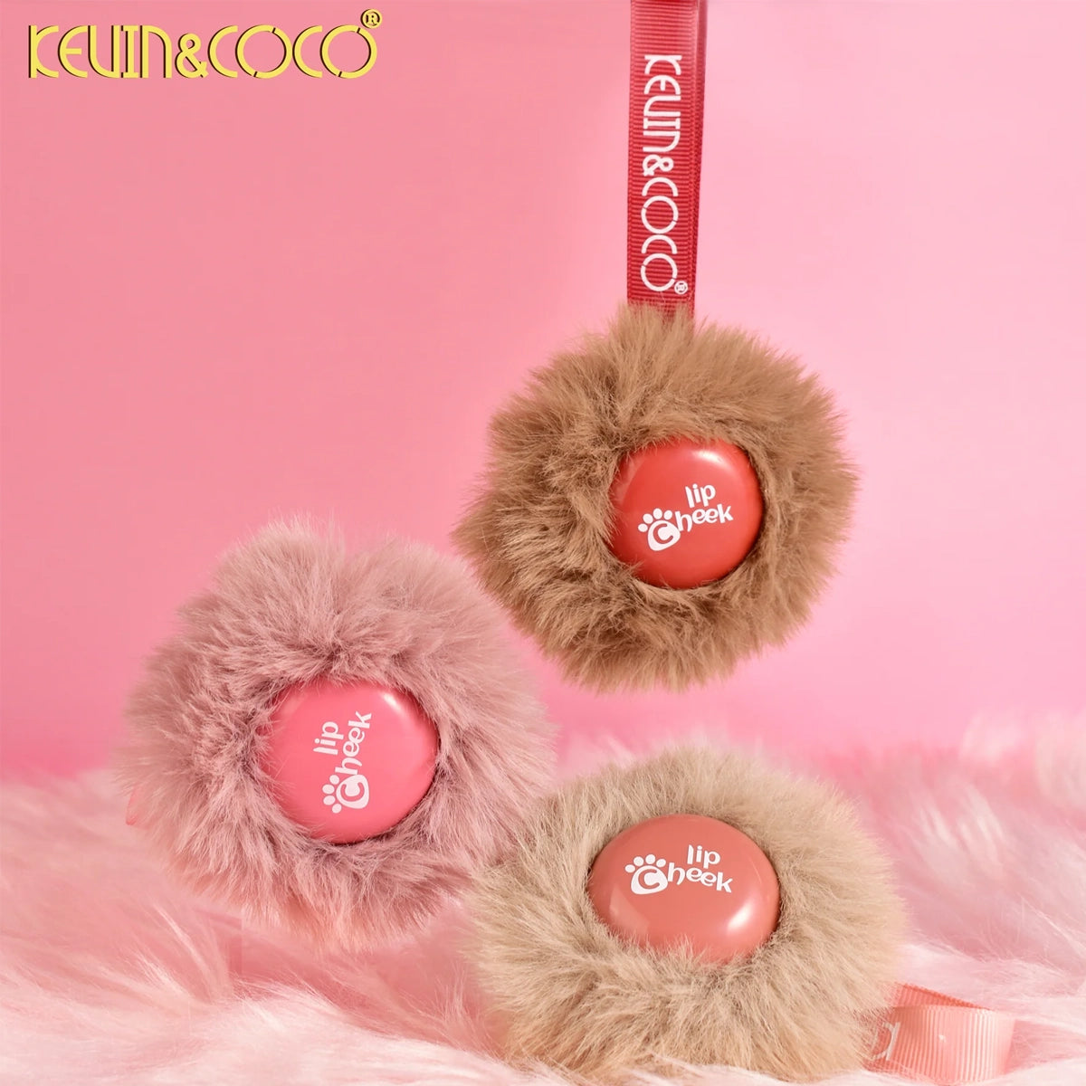 Kevin & Coco – Pudding Lip & Cheek Balm Display Set