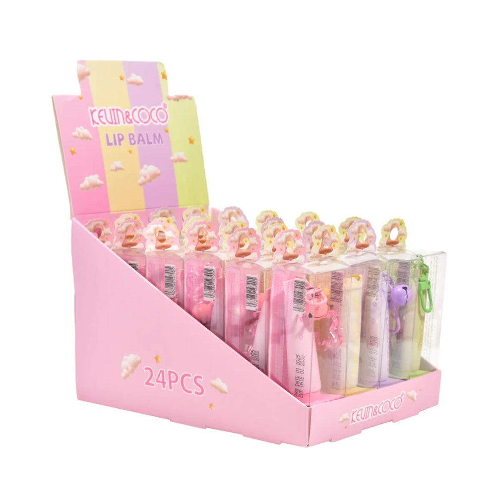 Kevin&Coco - Keychain Lucky Hydration Lip Balm 8 Shades