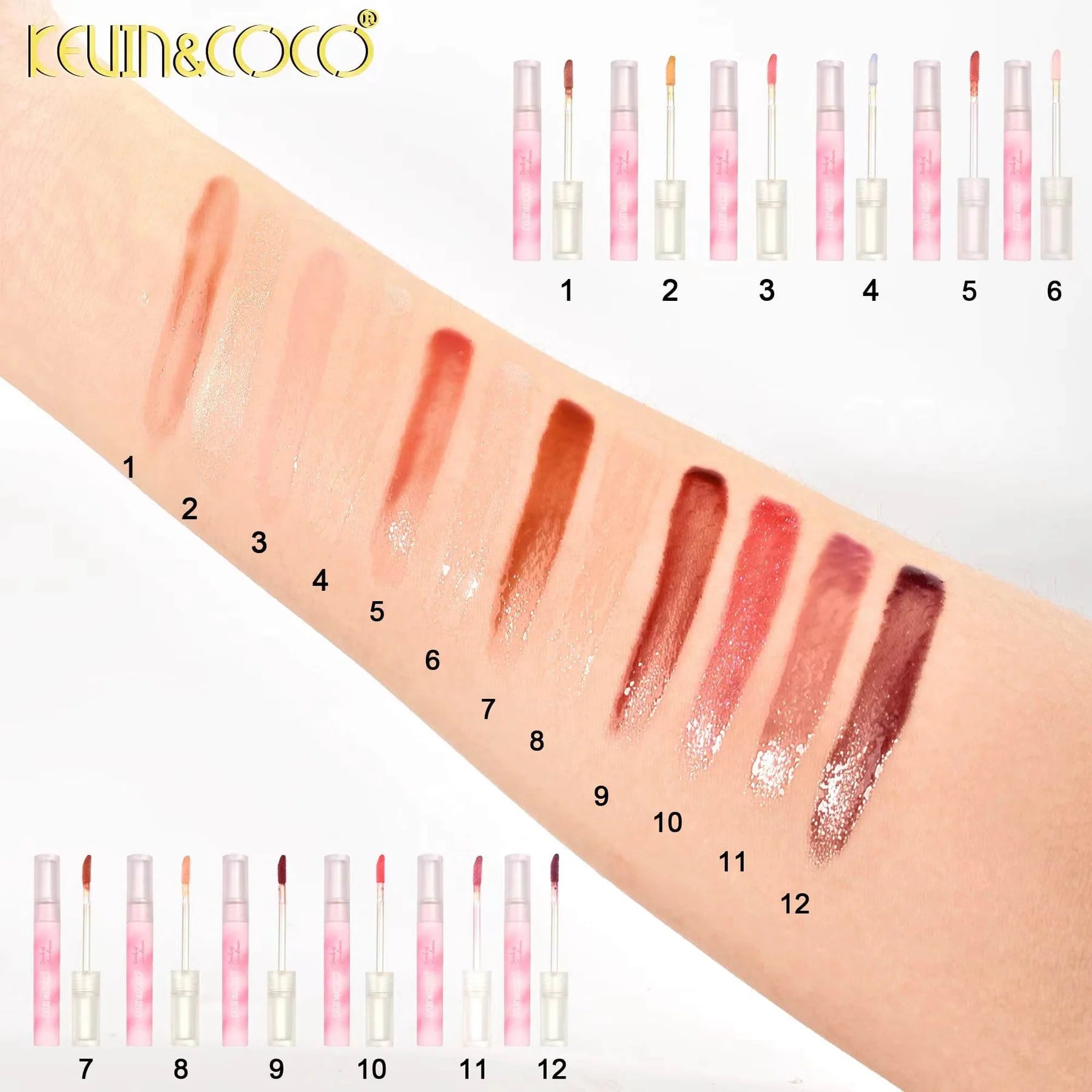 Kevin&Coco - Crème Verse Lip Stain Display Set