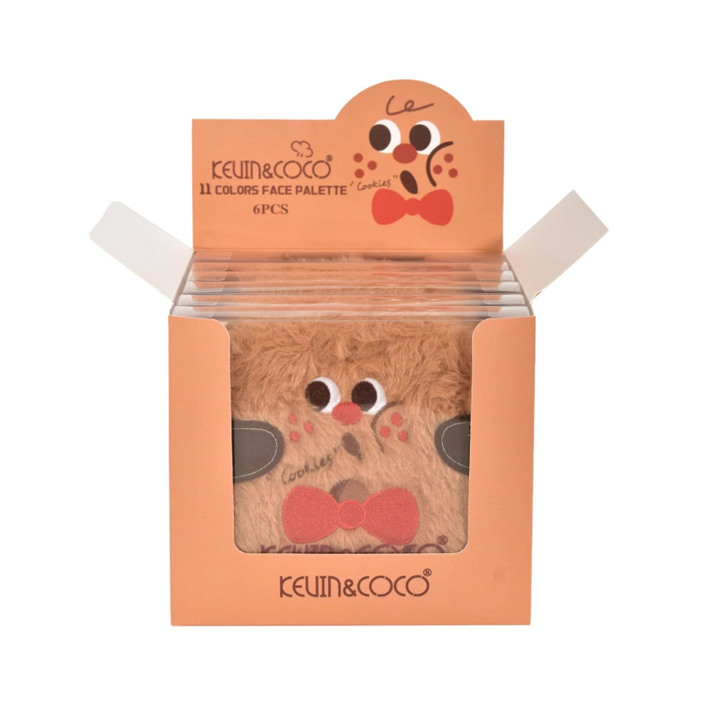 Kevin&Coco - Plush Cookie 11-Color Makeup Palette
