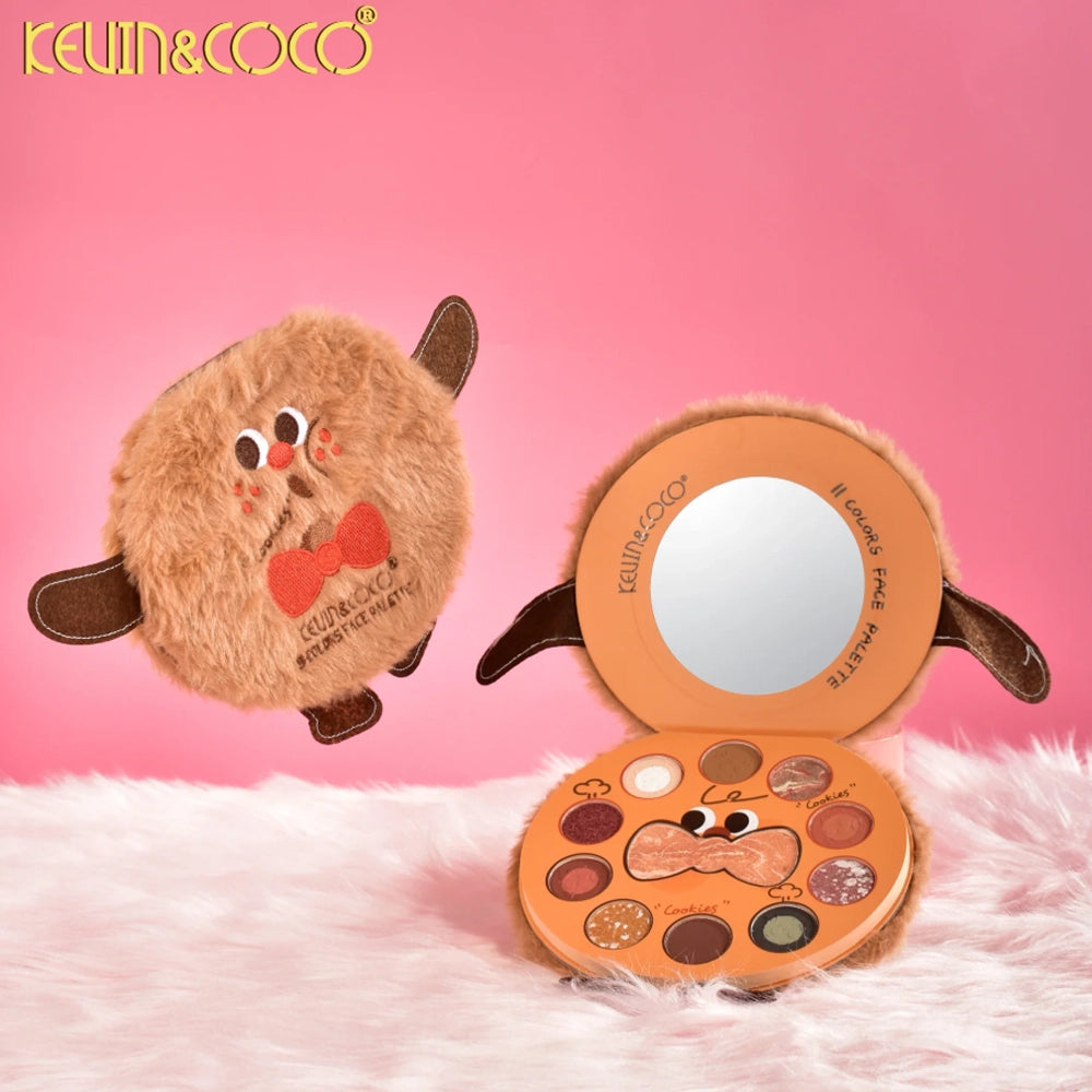 Kevin&Coco - Plush Cookie 11-Color Makeup Palette