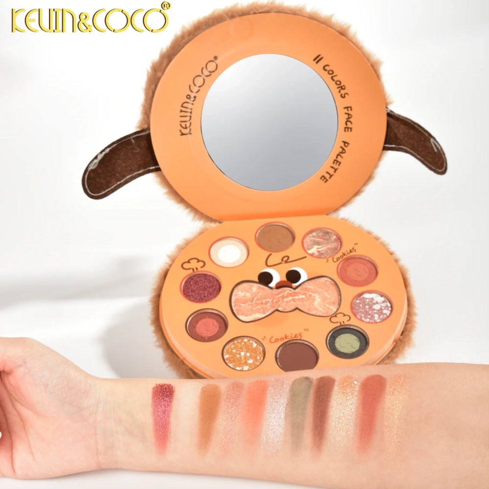 Kevin&Coco - Plush Cookie 11-Color Makeup Palette
