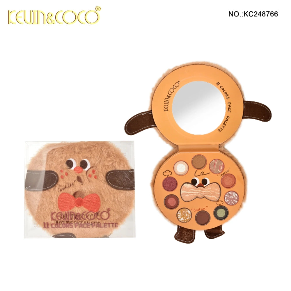 Kevin&Coco - Plush Cookie 11-Color Makeup Palette