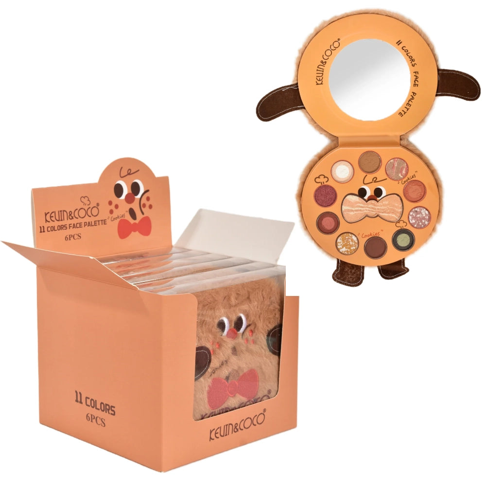 Kevin&Coco - Plush Cookie 11-Color Makeup Palette