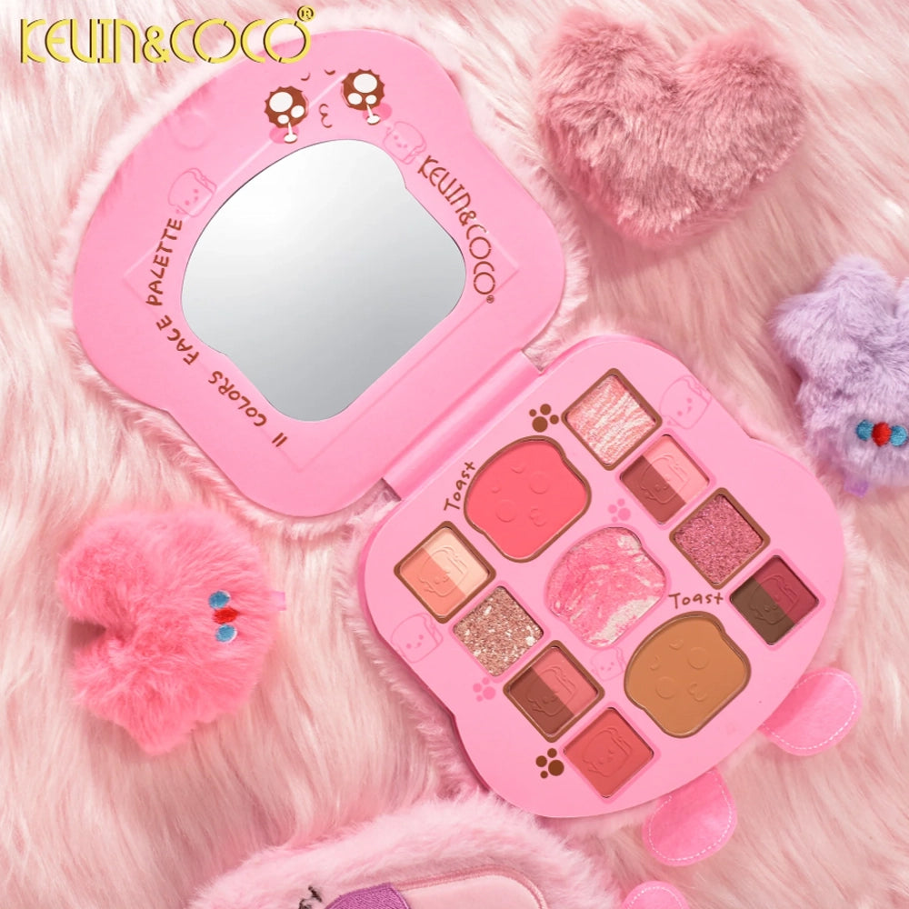 Kevin&Coco - Plush Toast 11-Color Makeup Palette
