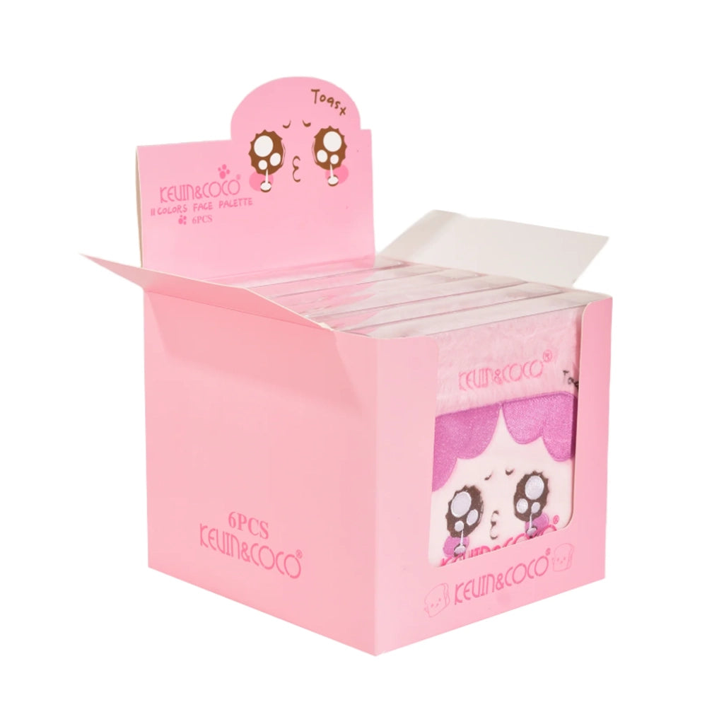 Kevin&Coco - Plush Toast 11-Color Makeup Palette