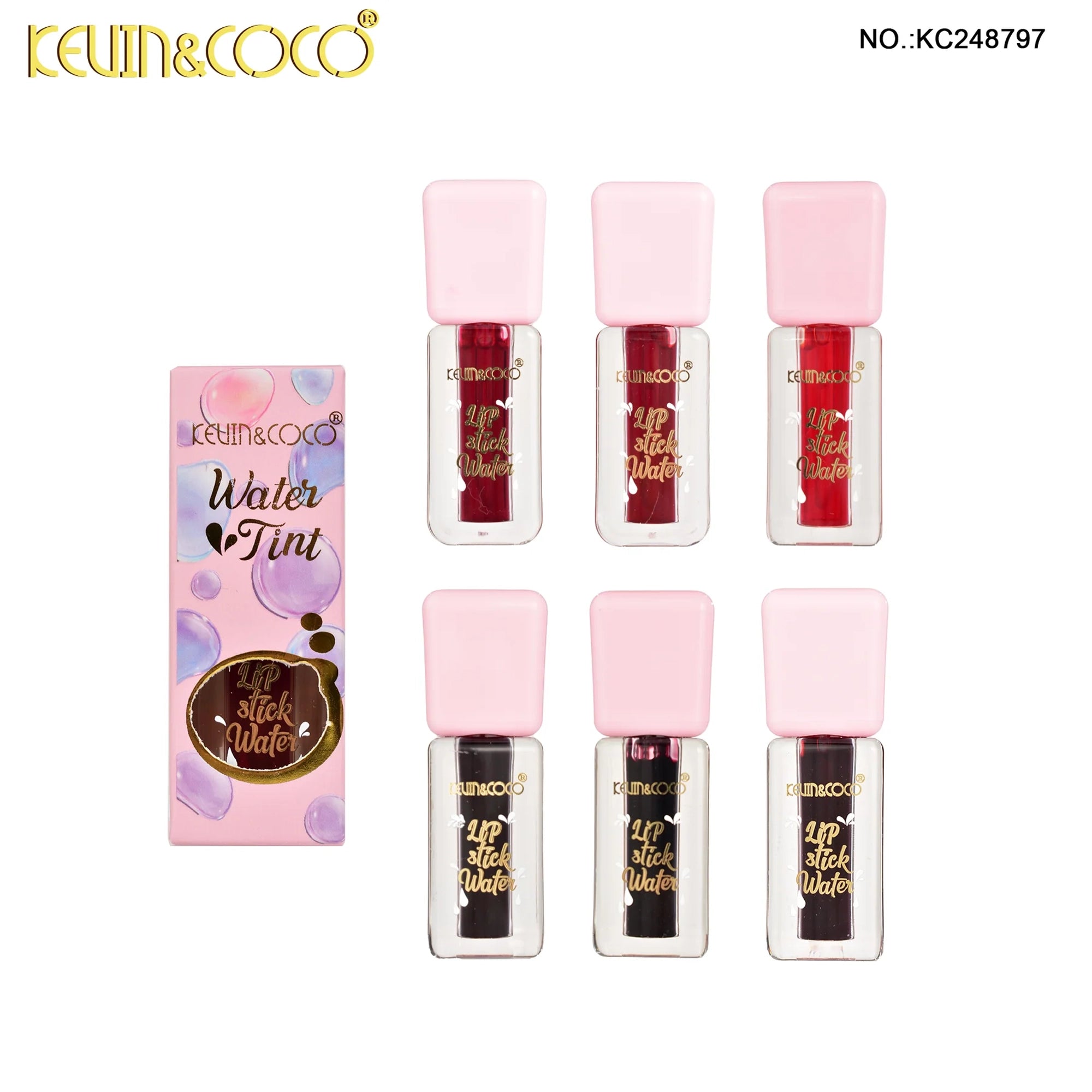 Kevin&Coco - 6 Colors Water Lip Tint