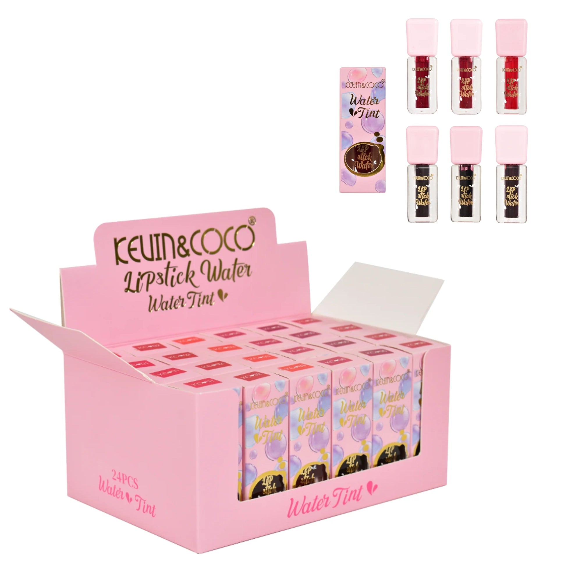 Kevin&Coco - 6 Colors Water Lip Tint