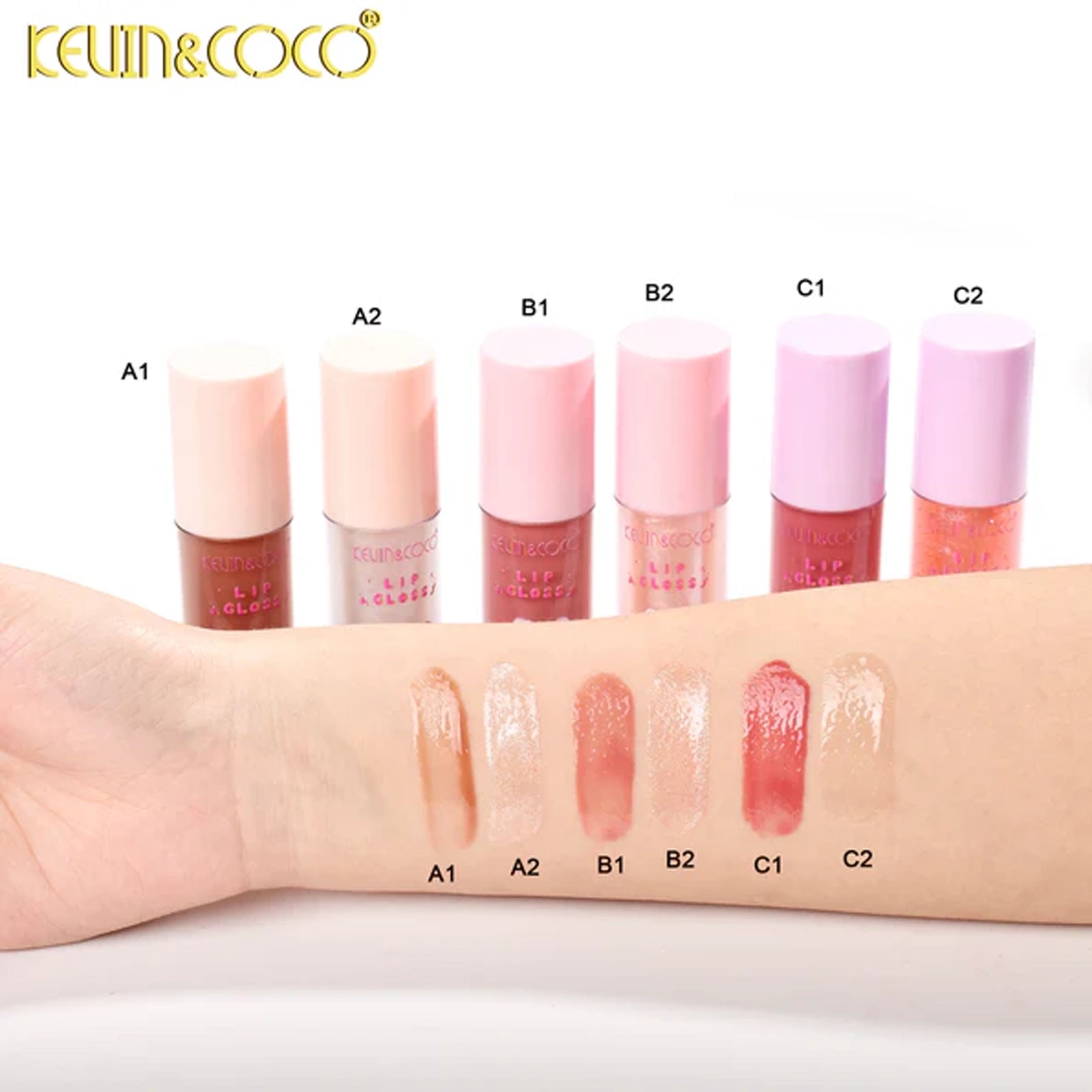 Kevin & Coco – Fruit 2pc Lip Gloss Set