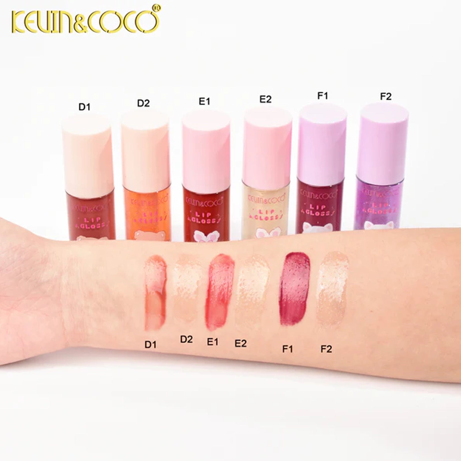 Kevin & Coco – Fruit 2pc Lip Gloss Set