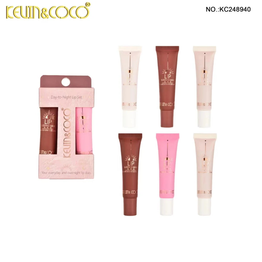 Kevin & Coco - Lip Day-To-Night 2PC Lip Set