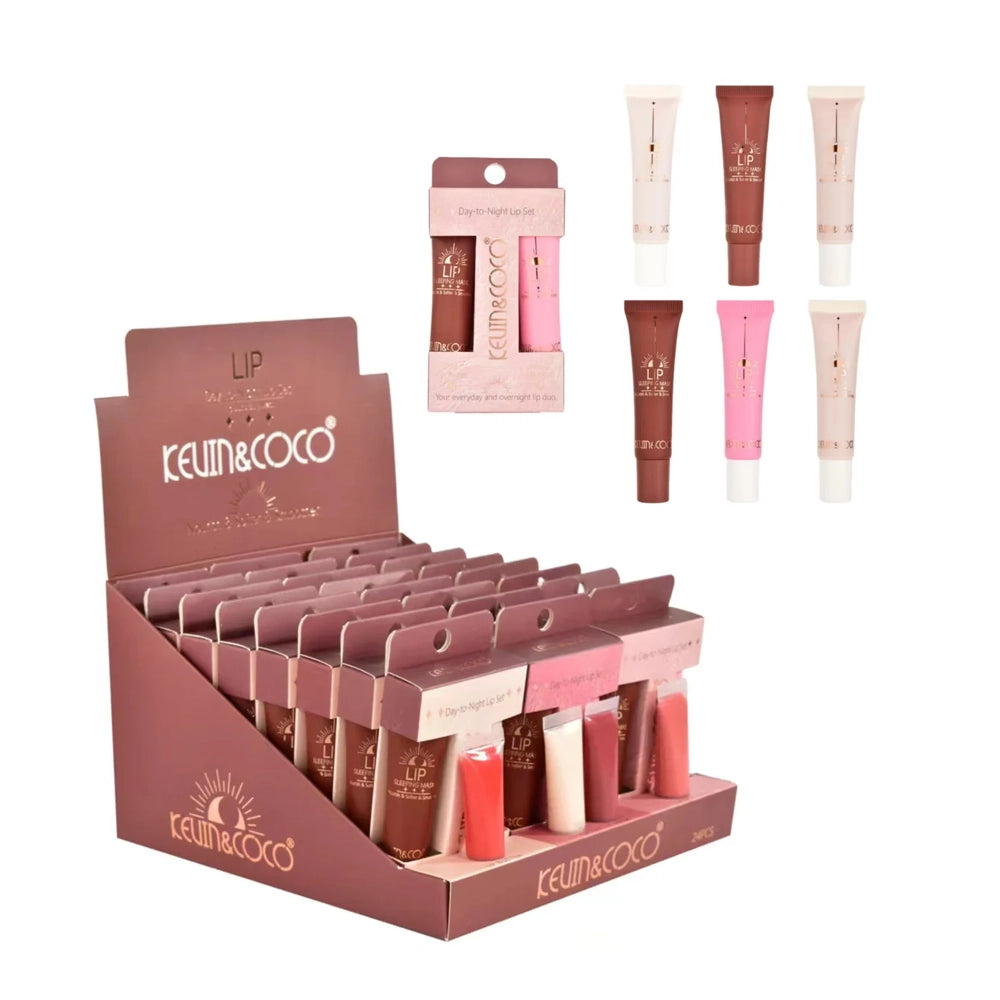 Kevin & Coco - Lip Day-To-Night 2PC Lip Set