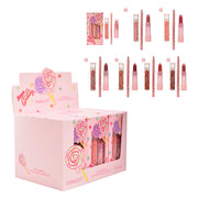 Kevin&Coco - Candy Collection Lip Kit Lip Liner Pen+ Lip Glaze+ Lipstick