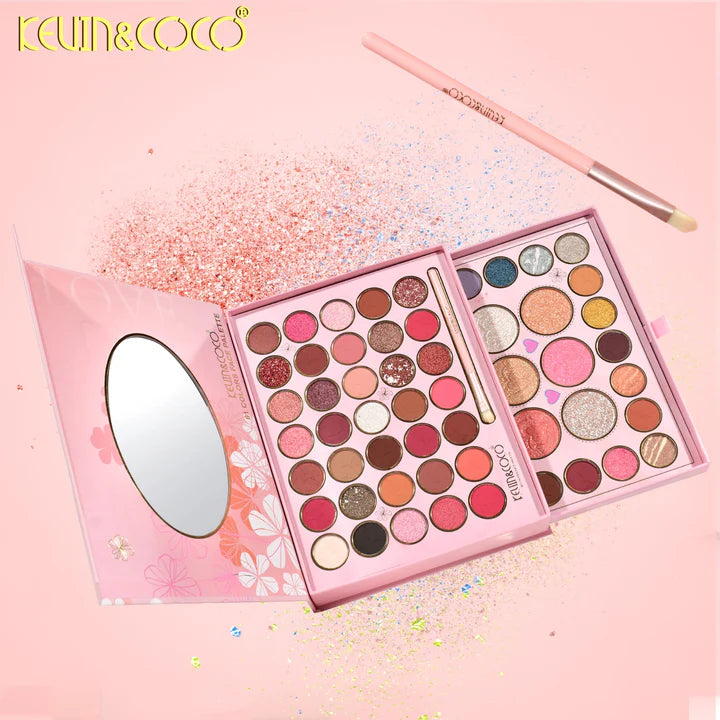 Kevin&Coco -  61 Colors Floral Eyeshadow Palette