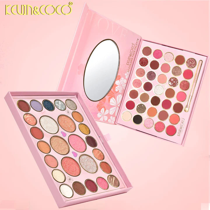 Kevin&Coco -  61 Colors Floral Eyeshadow Palette