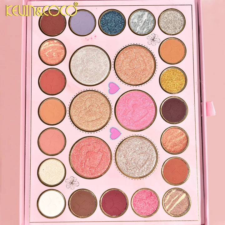 Kevin&Coco -  61 Colors Floral Eyeshadow Palette