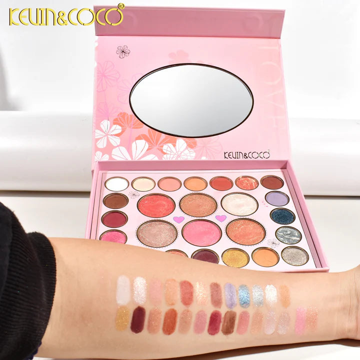 Kevin&Coco -  61 Colors Floral Eyeshadow Palette