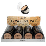 Amuse Long Lasting Matte Pressed Powder Display Set – 24 Pcs